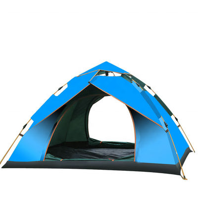 Anında 210 Oxford kumaş Katlanır Kamp Çadırı 3-4 Kişi 210*150*125cm Yürüyüş İçin