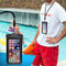 Yüzer IPX8 PVC Su Geçirmez Telefon Kılıfı 6.9 İnç Dokunmaya Duyarlı