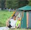 Otomatik Hızlı Anında Kamp Açılır Çadır Doğa Sporları 3-4 Kişilik Aile