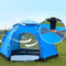 Hafif 170T Polyester Kamp Açılır Çadır Fiberglas Katlanır Kamp Çadırı