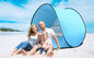 UPF 50+ Plaj Güneş Koruyucu Çadır Kolay Açılır 1-2 Kişi Rüzgar Geçirmez