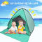 Taşınabilir Cabana Plaj Güneş Koruyucu Çadır Anti UV 4 Kişi 200x165x130CM