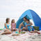 Hafif Plaj Güneş Koruyucu Çadır UPF 50+ 2-3 Kişilik Otomatik Açılır