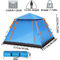 Açık Kamp Yürüyüş Dome Otomatik Açık Çadır Çift Kapılı Taşıma Seyahat Çantası ile